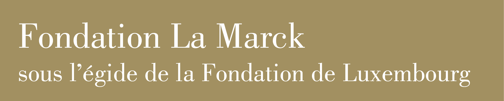 Fondation La Marck_logo